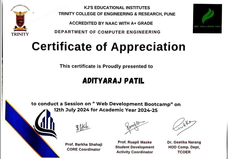 Certificate 5